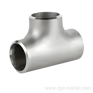 Customized High-Quality Titanium Tee Pipe Fittings